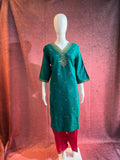 2-Piece Kurthi Set Top &amp Bottom |SK0027