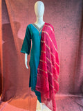 3-Piece Kurthi Set Top Bottom &amp Dupatta |TBS0050