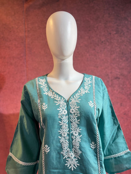 2-Piece Kurthi Set Top &amp Bottom |SK0024