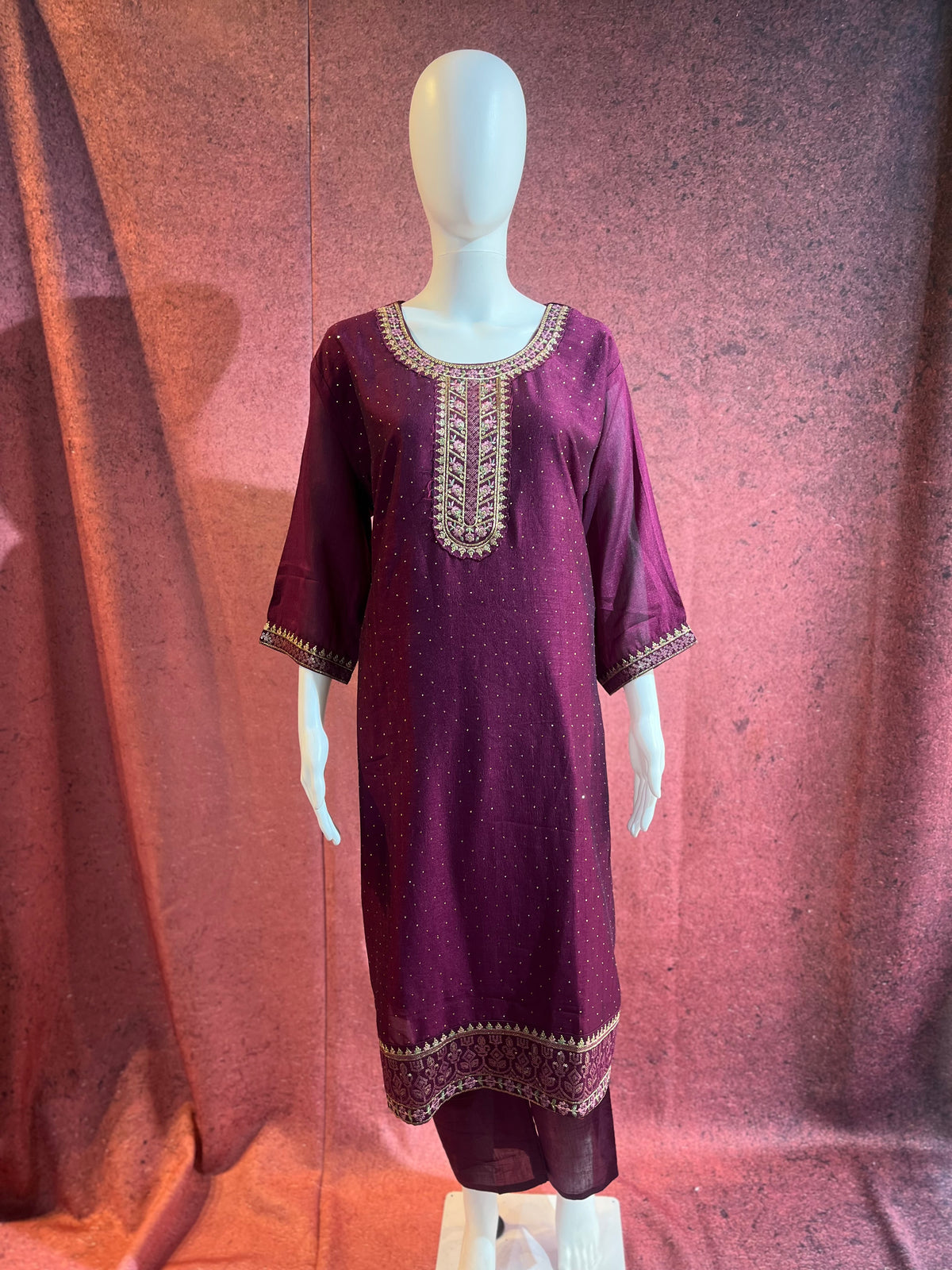 2-Piece Kurthi Set Top &amp Bottom |SK0023
