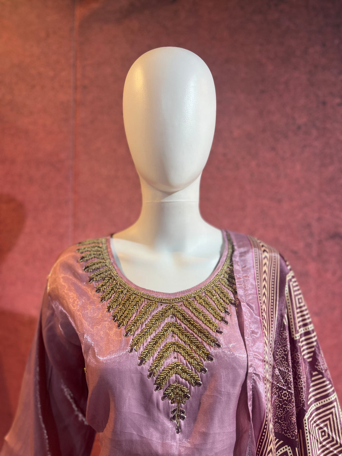3-Piece Kurthi Set Top Bottom &amp Dupatta |TBS0046