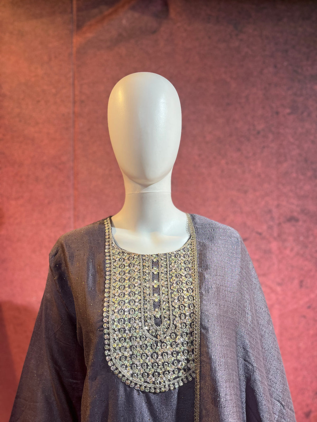 3-Piece Kurthi Set Top Bottom &amp Dupatta |TBS0045