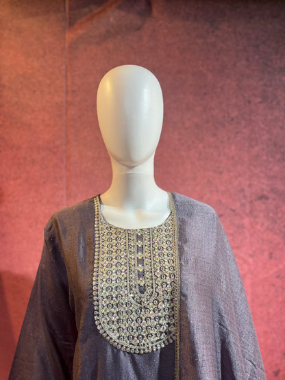 3-Piece Kurthi Set Top Bottom &amp Dupatta |TBS0045