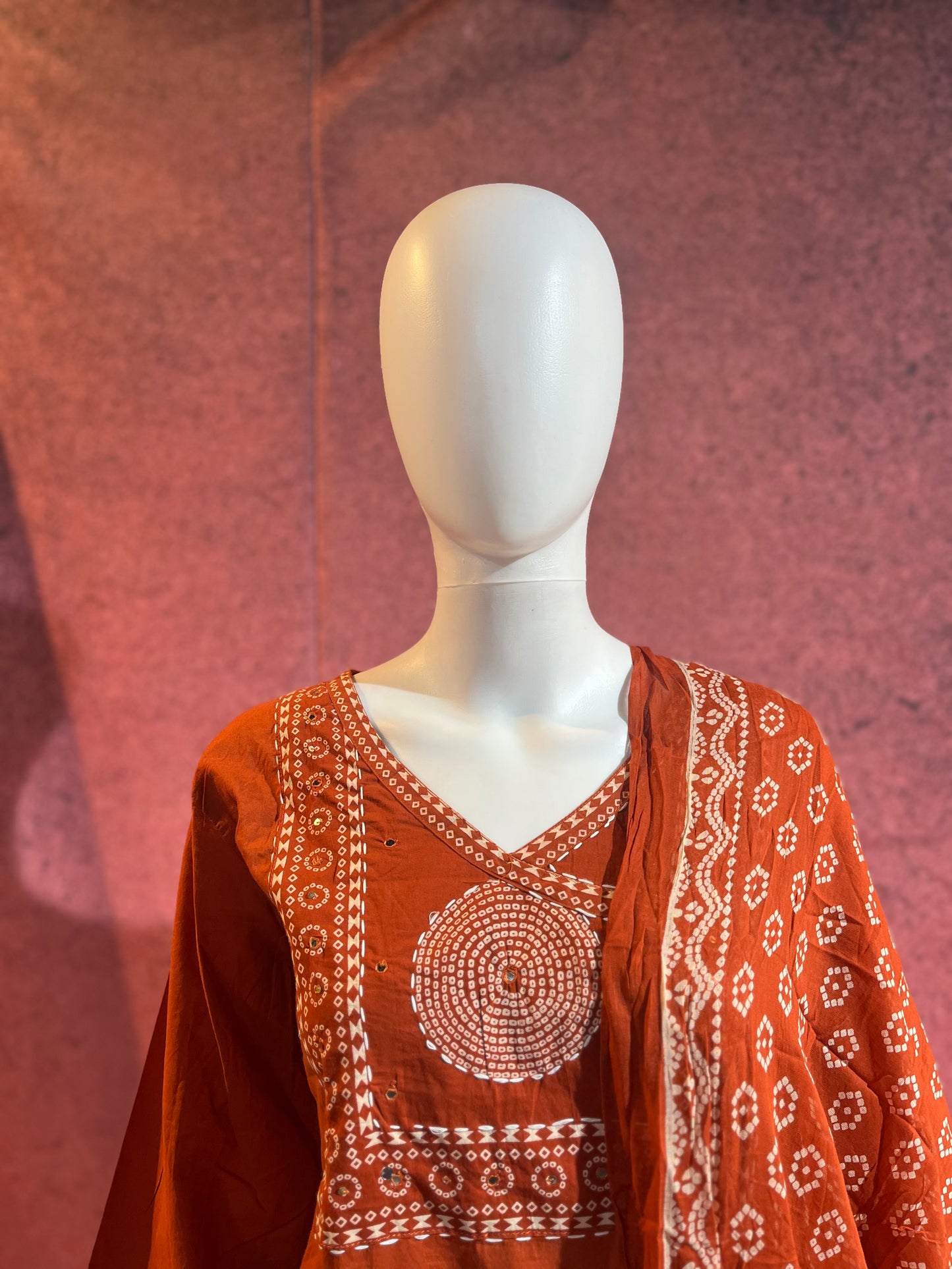 3-Piece Kurthi Set Top Bottom &amp Dupatta |TBS0044