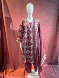 3-Piece Kurthi Set Top, Bottom &amp Dupatta |TBS0043