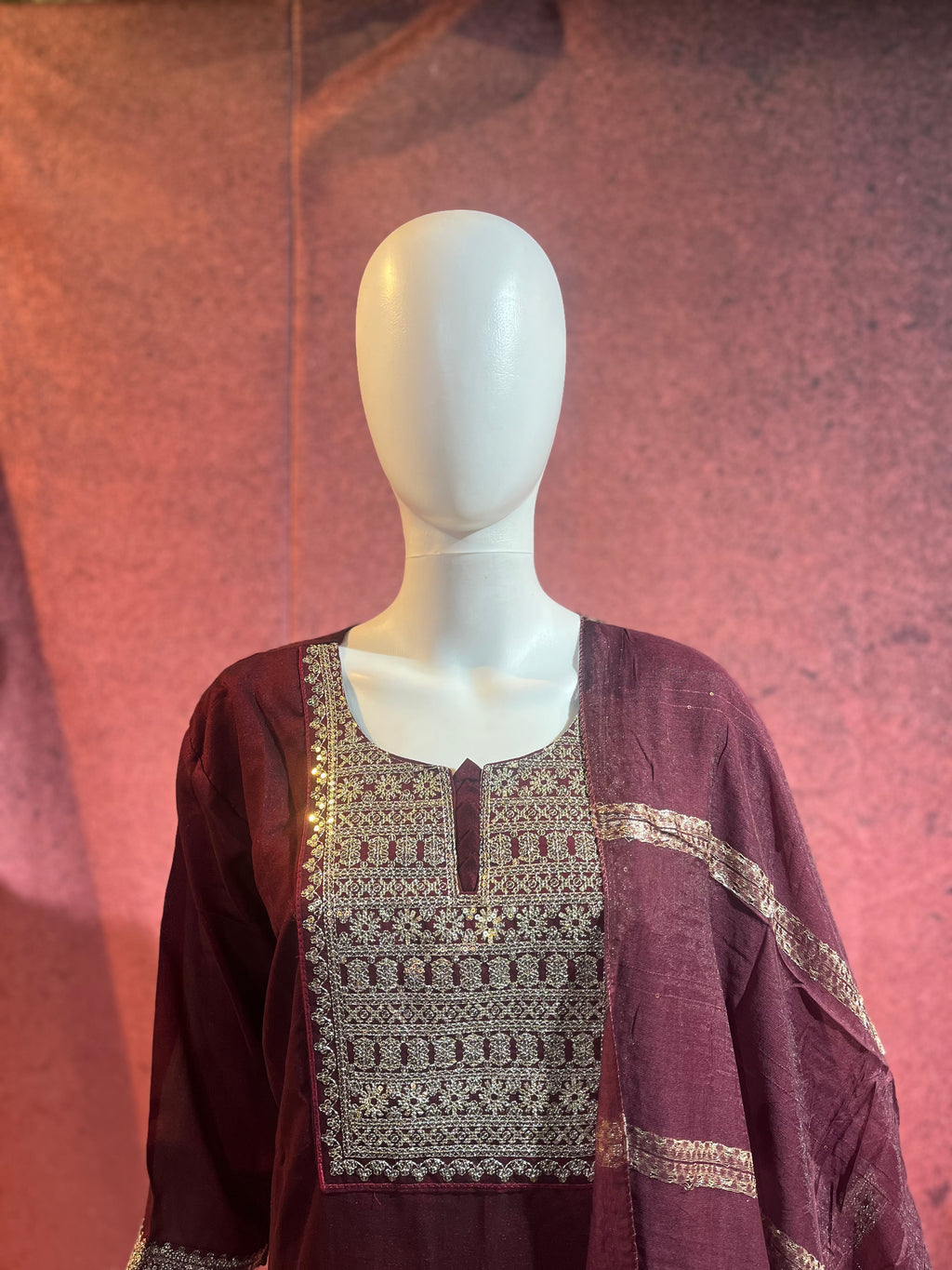 3-Piece Kurthi Set Kurthi Bottom &amp Dupatta|TBS00039