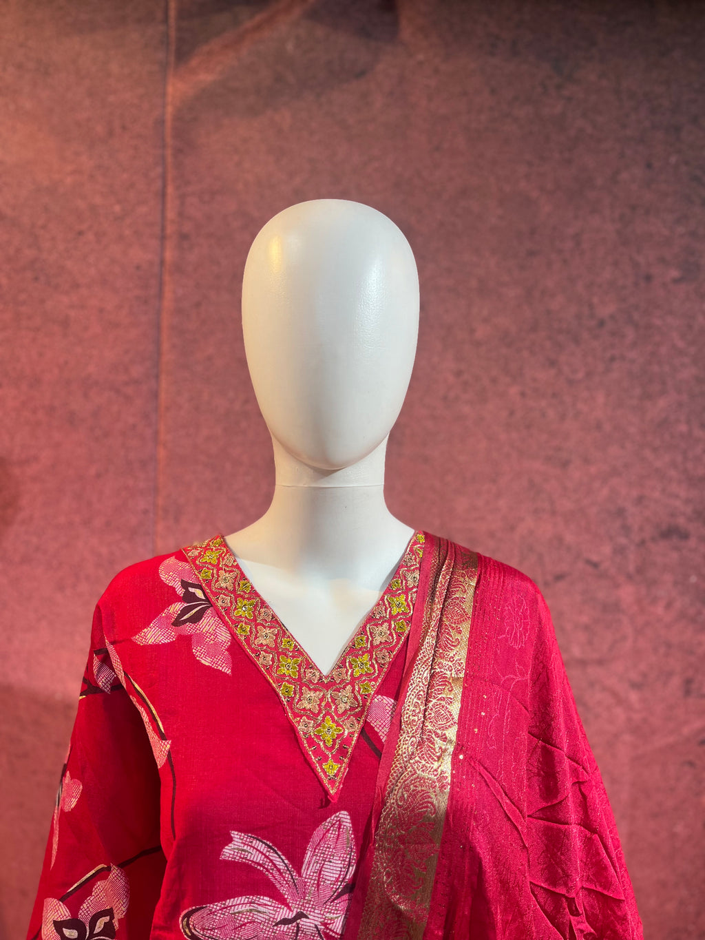 3-Piece Kurthi Set Kurthi, Bottom &amp Dupatta |TBS0029