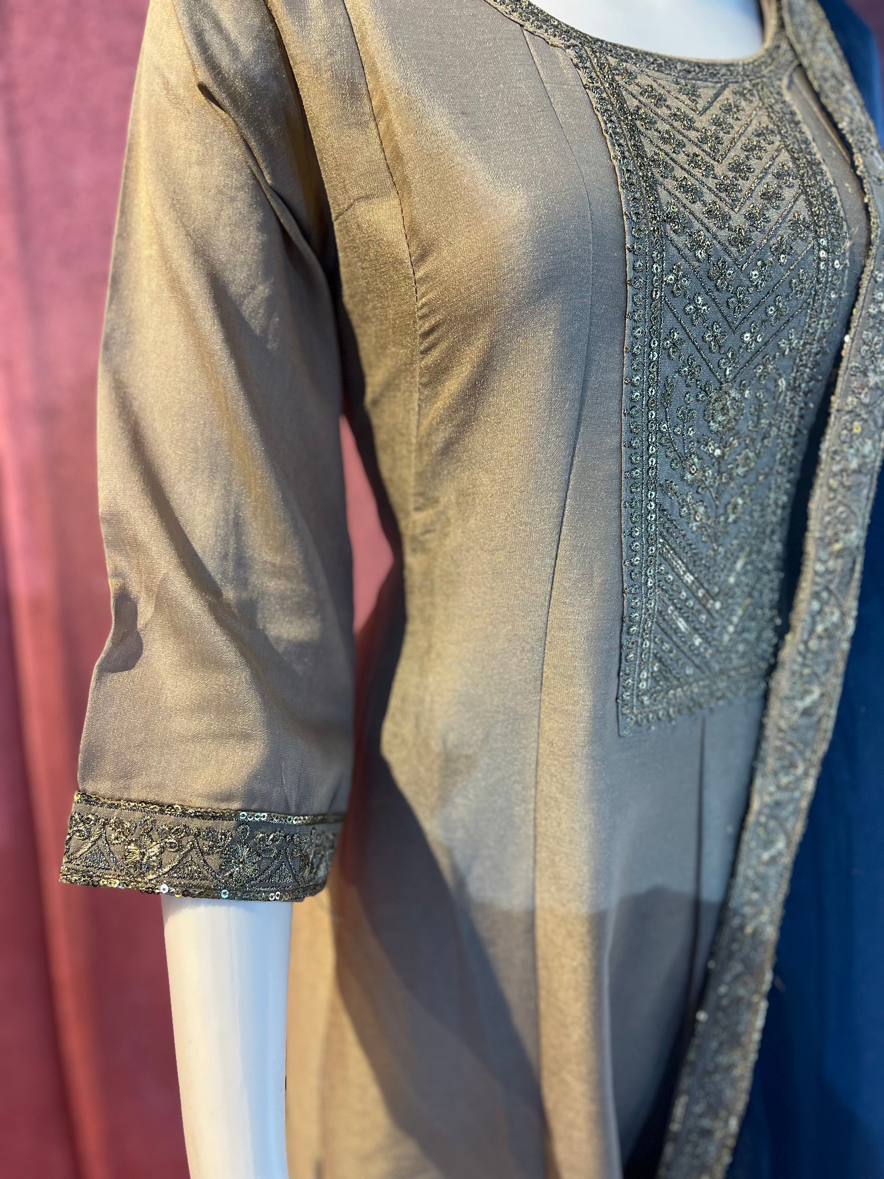 3-Piece Dress Set Top, Bottom &amp; Dupatta |TBS0025
