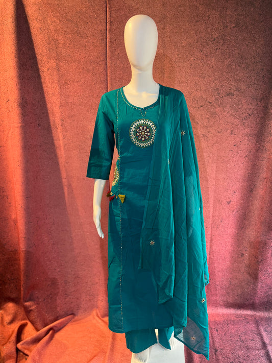 3-Piece Kurthi Dress Set |TBS0019