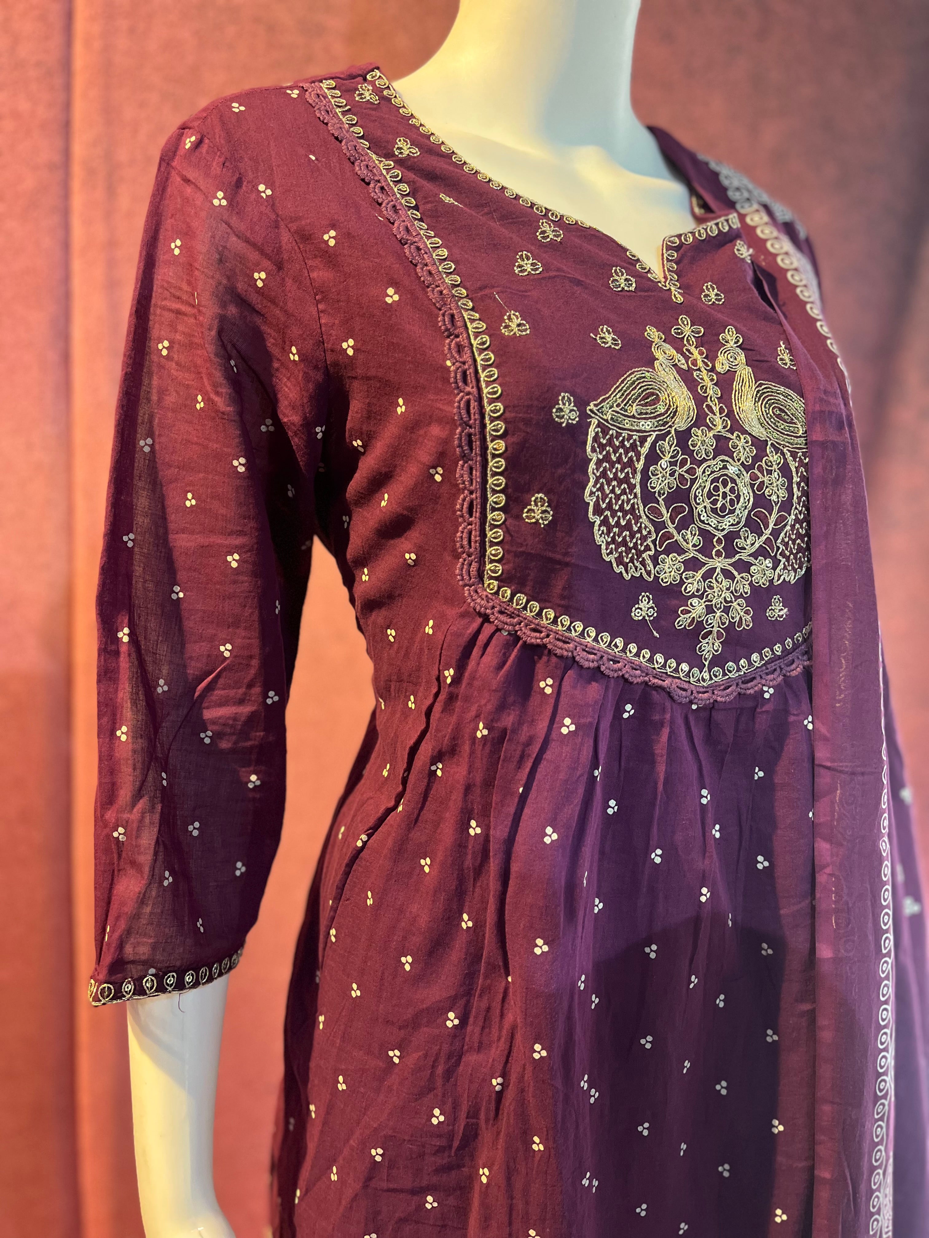 3-Piece Kurthi Dress Set |TBS0017