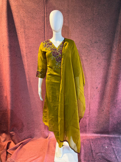 3-Piece Kurthi Dress Set |TBS0016