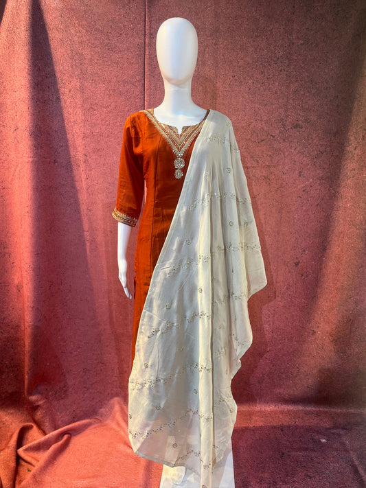 3-Piece Kurthi Dress Set |TBS0014