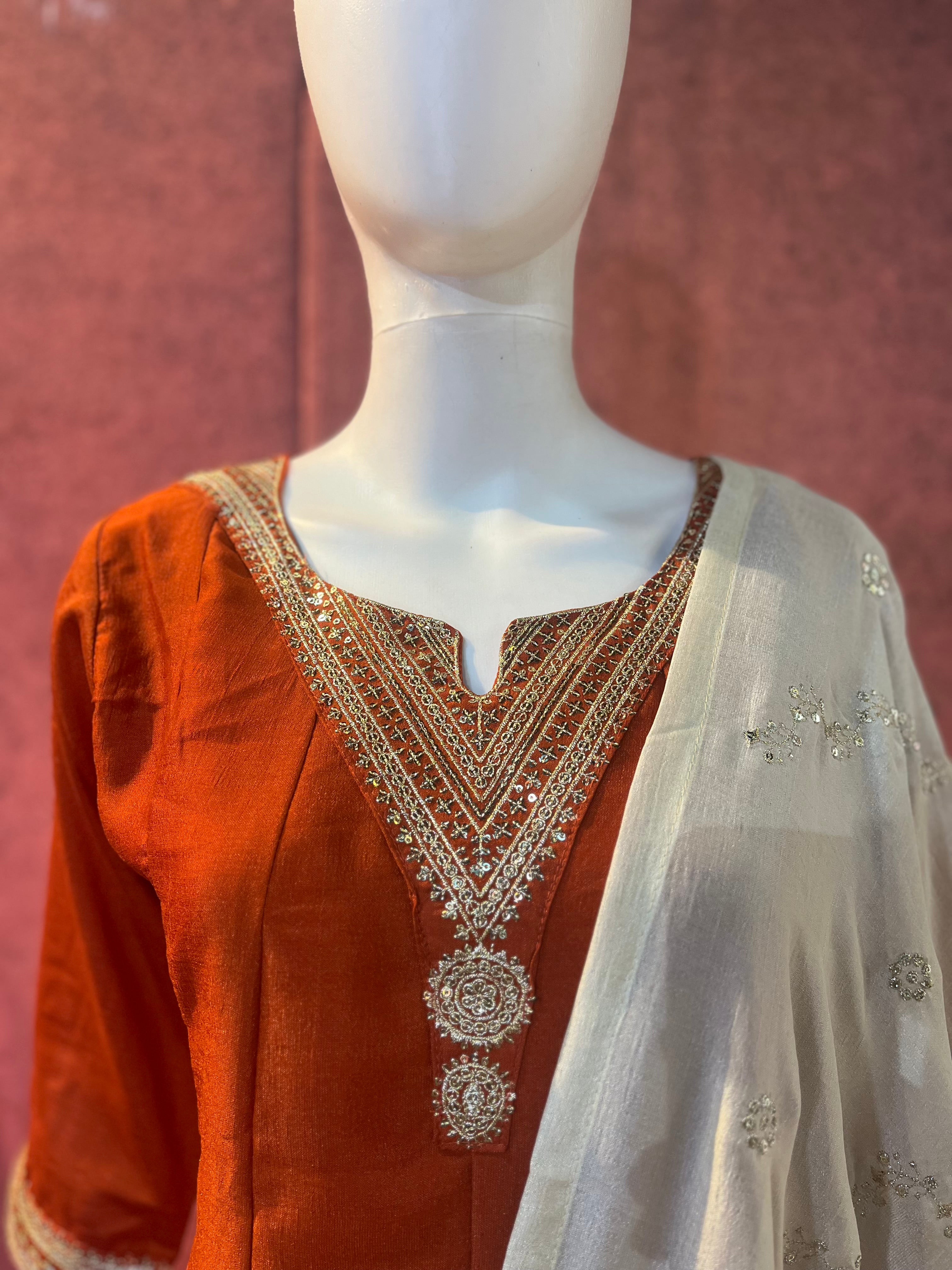 3-Piece Kurthi Dress Set |TBS0014