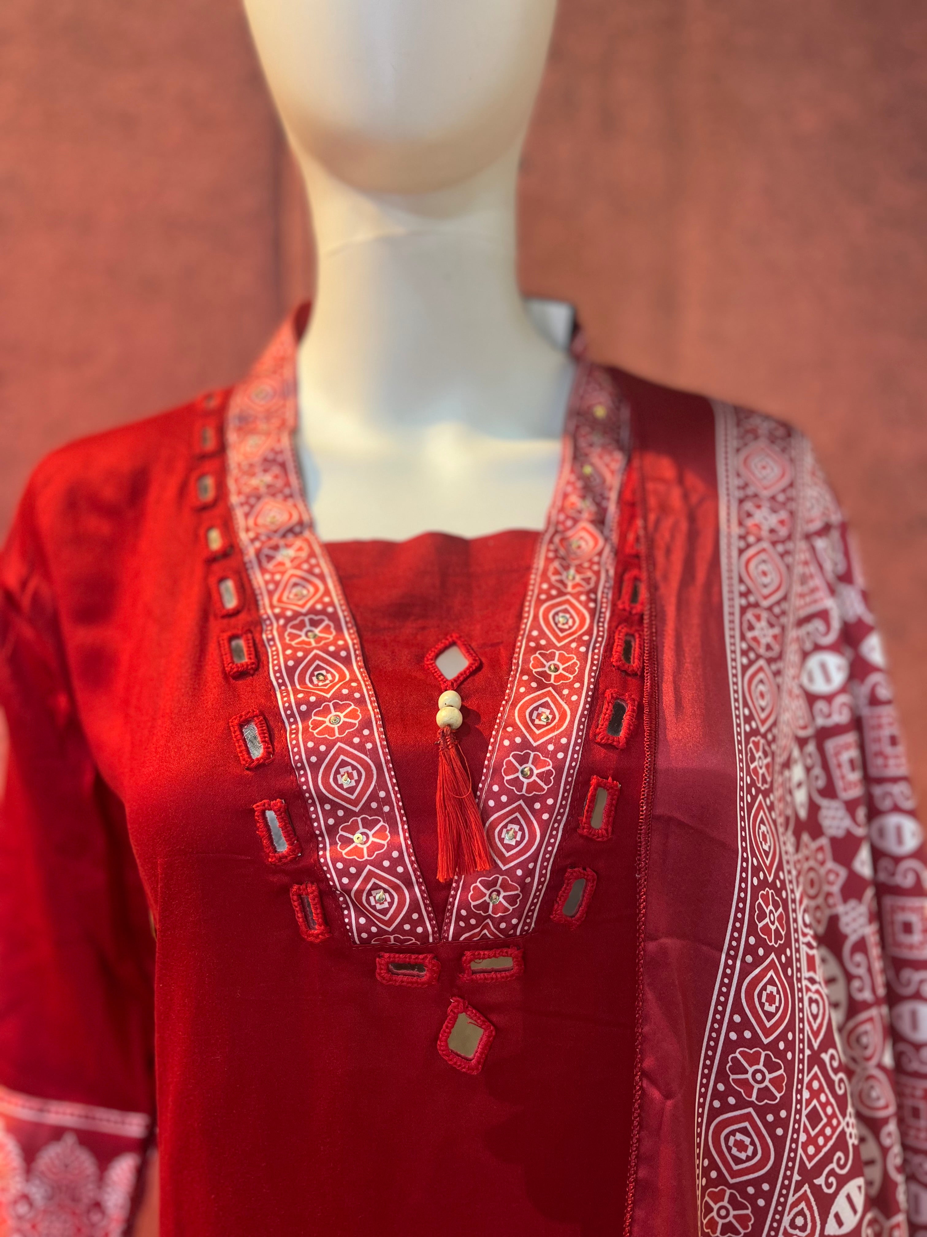3-Piece Kurthi Dress Set |TBS0012