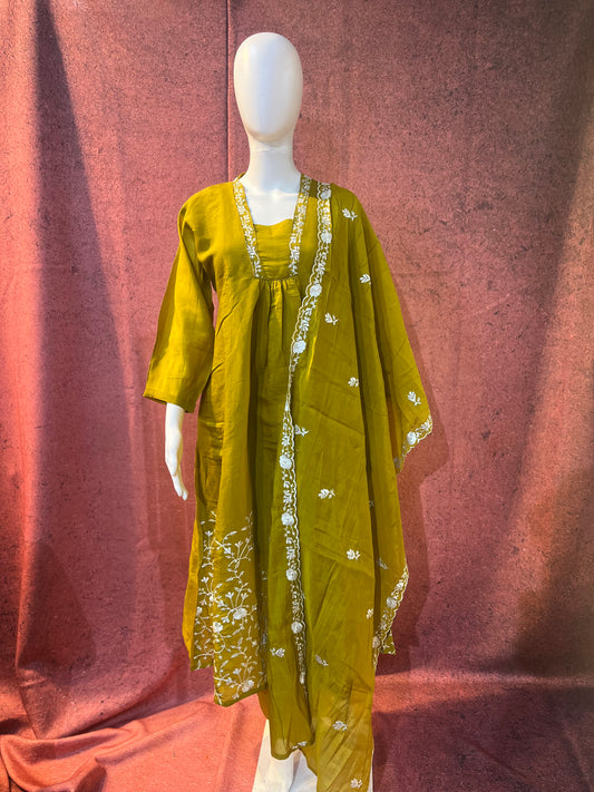 3-Piece Kurthi Dress Set |TBS0010