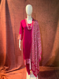 3-Piece Kurthi Dress Set|TBS009