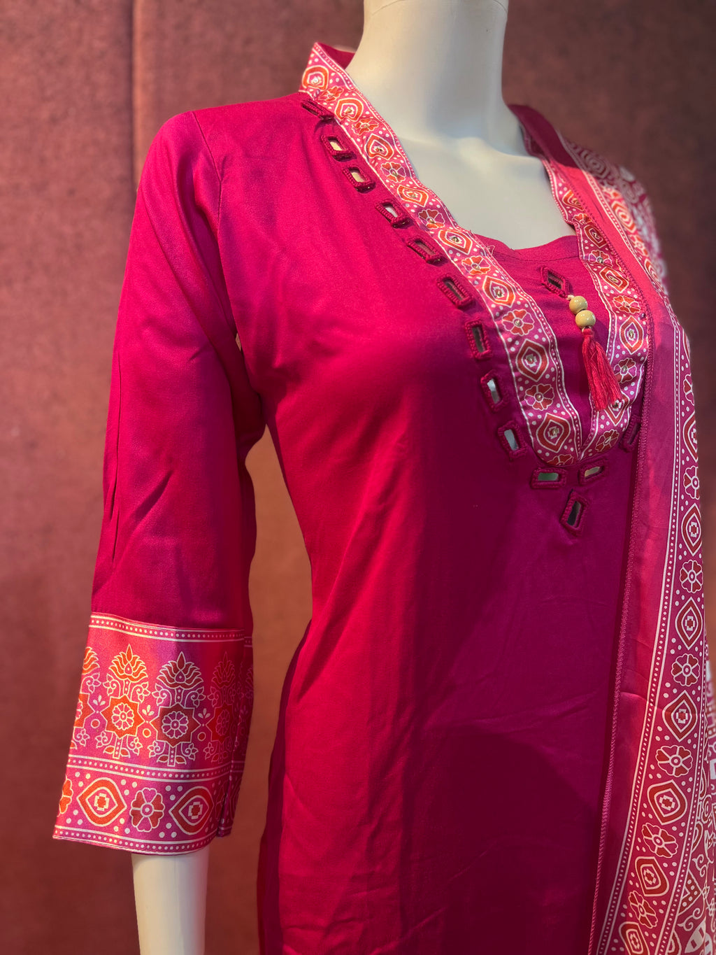 3-Piece Kurthi Dress Set|TBS009