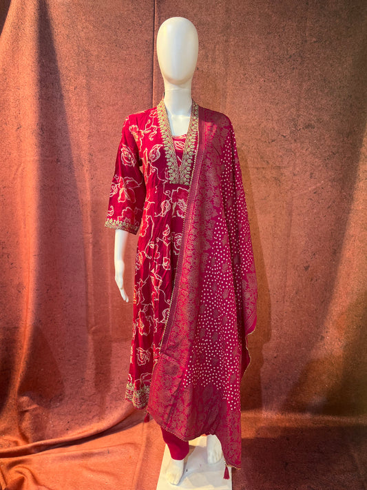 3-Piece Kurthi Dress Set |TBS008