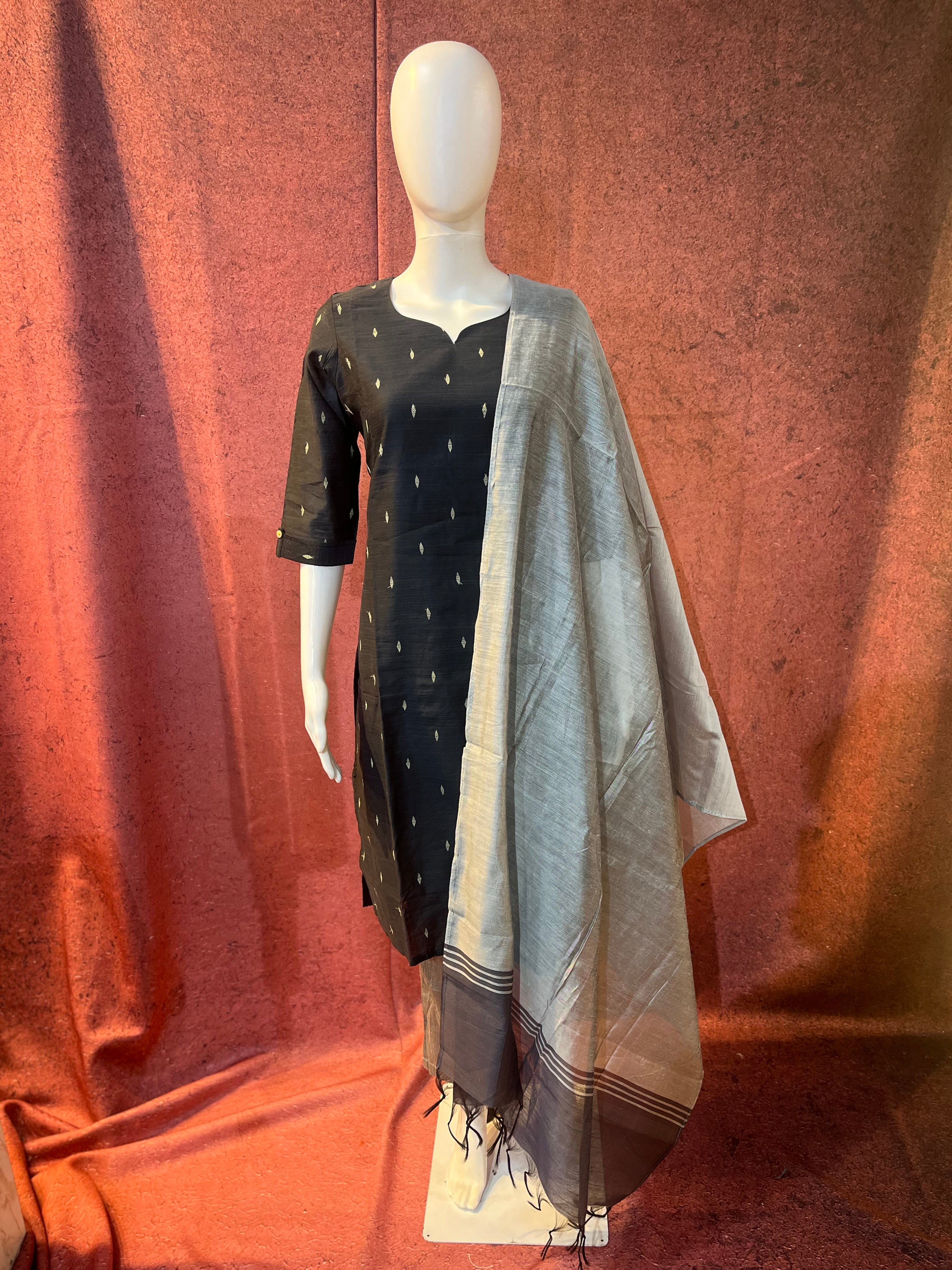 3-Piece Kurthi Dress Set|TBS007