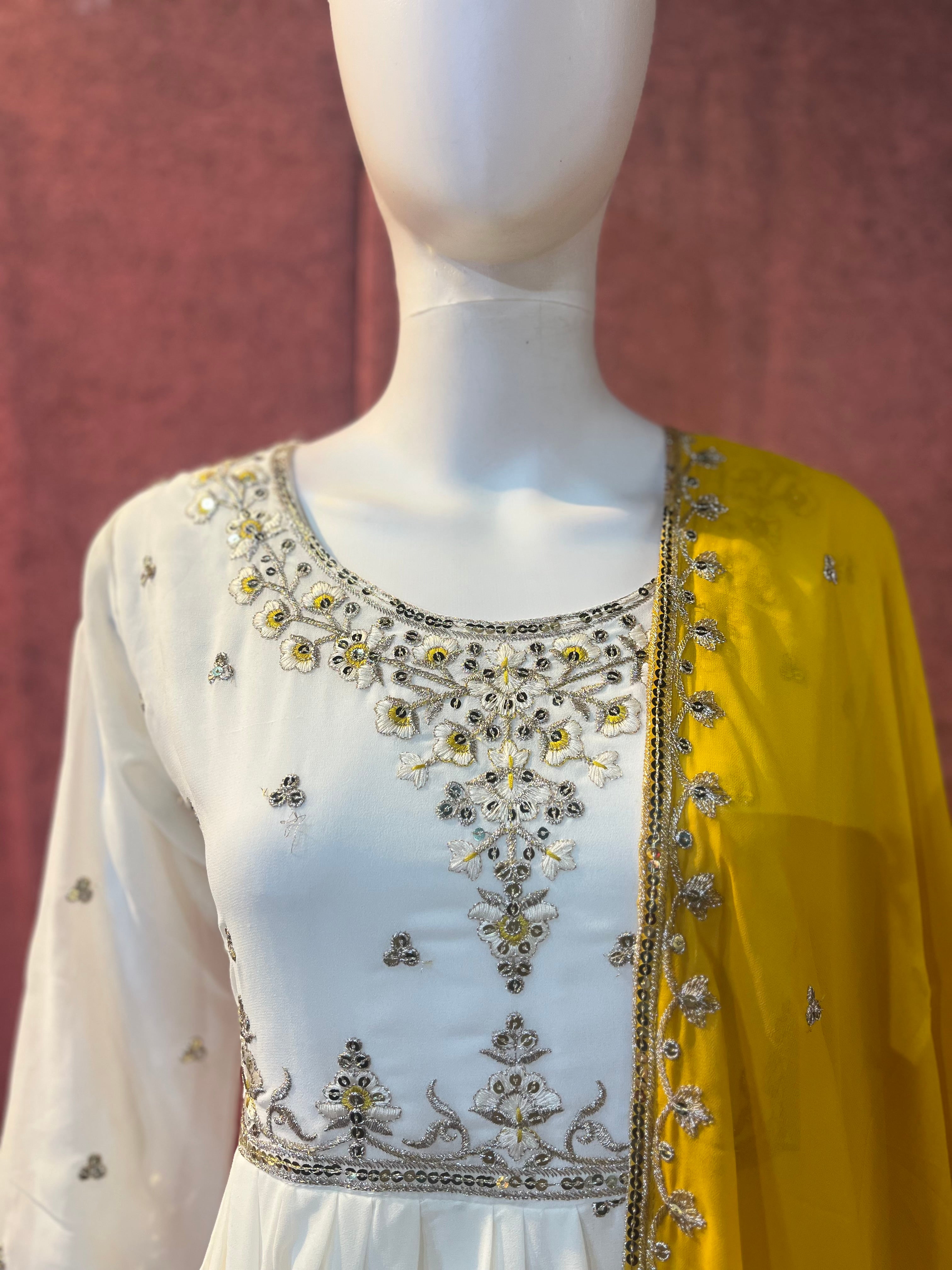 3-Piece Embroidered Suit Set |TBS006
