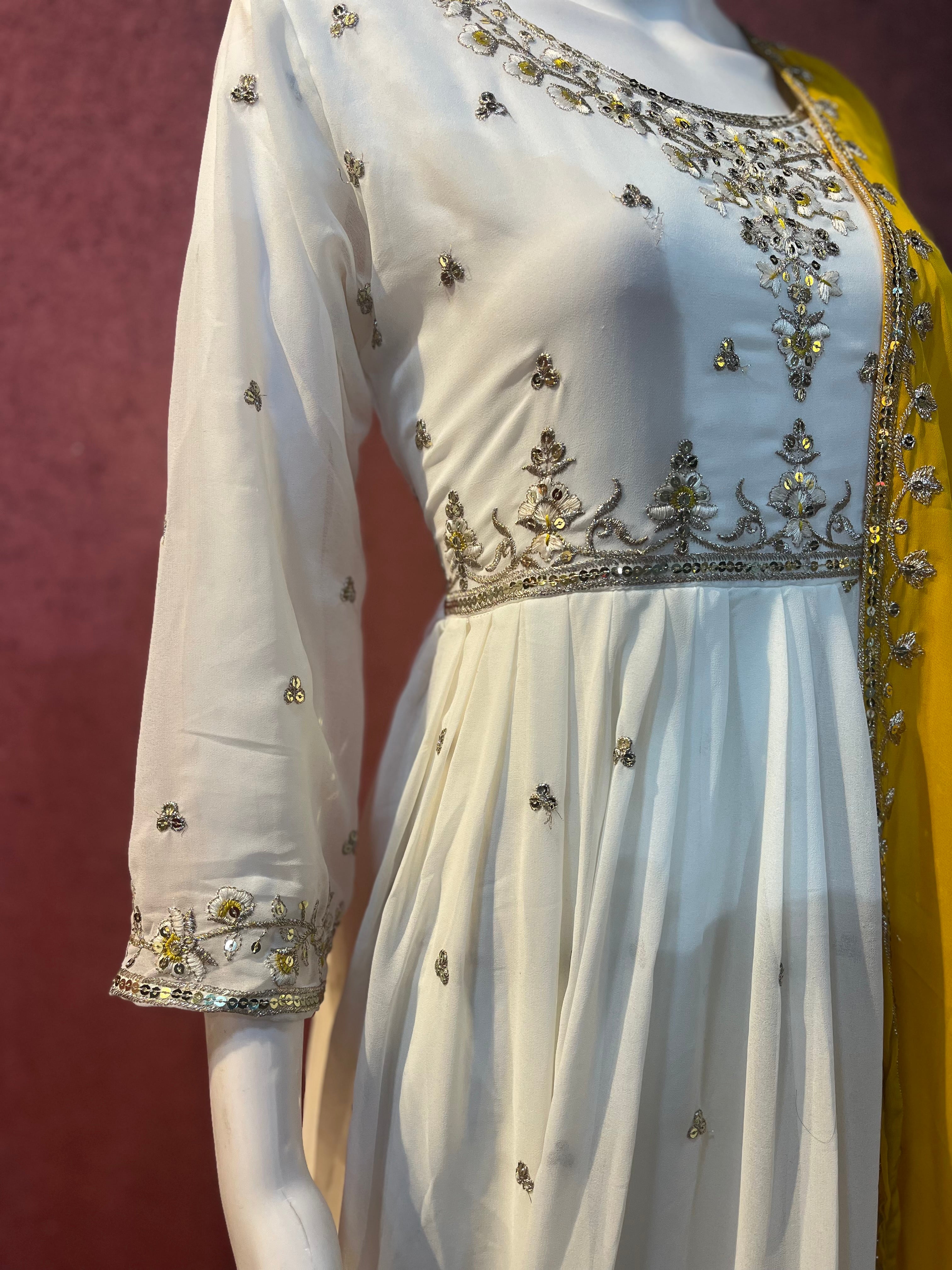 3-Piece Embroidered Suit Set |TBS006