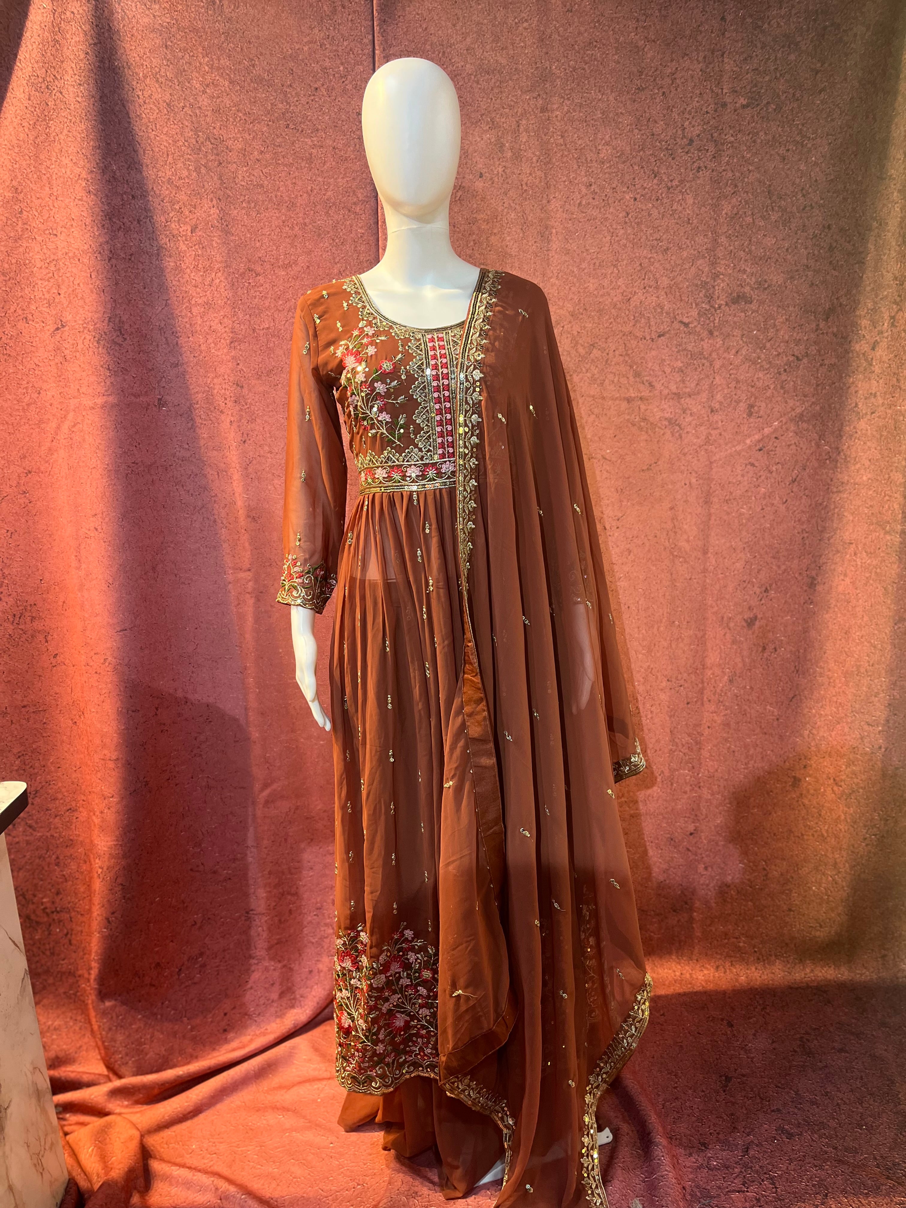 3-Piece Embroidered Suit Set | TBS004
