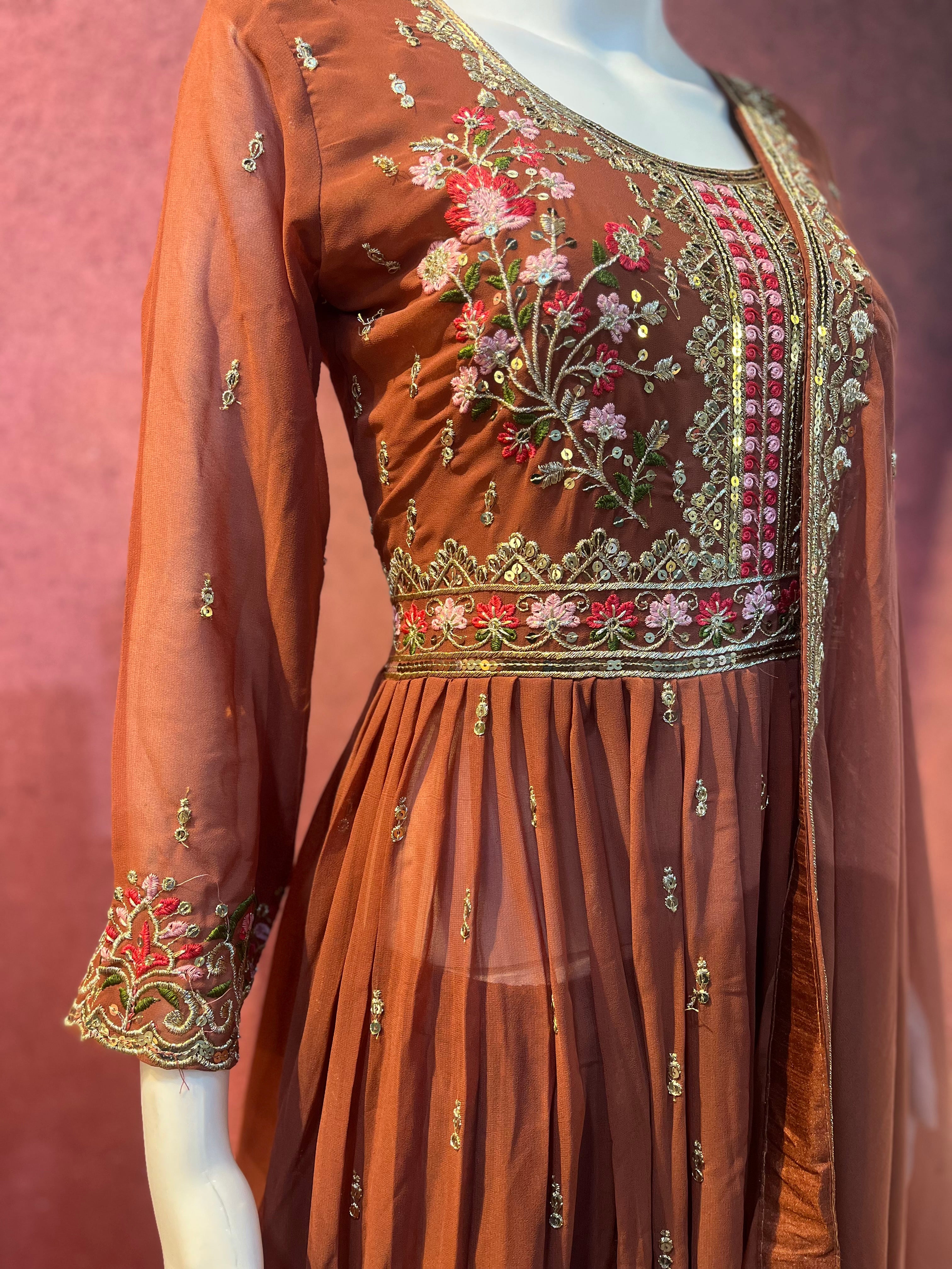 3-Piece Embroidered Suit Set | TBS004