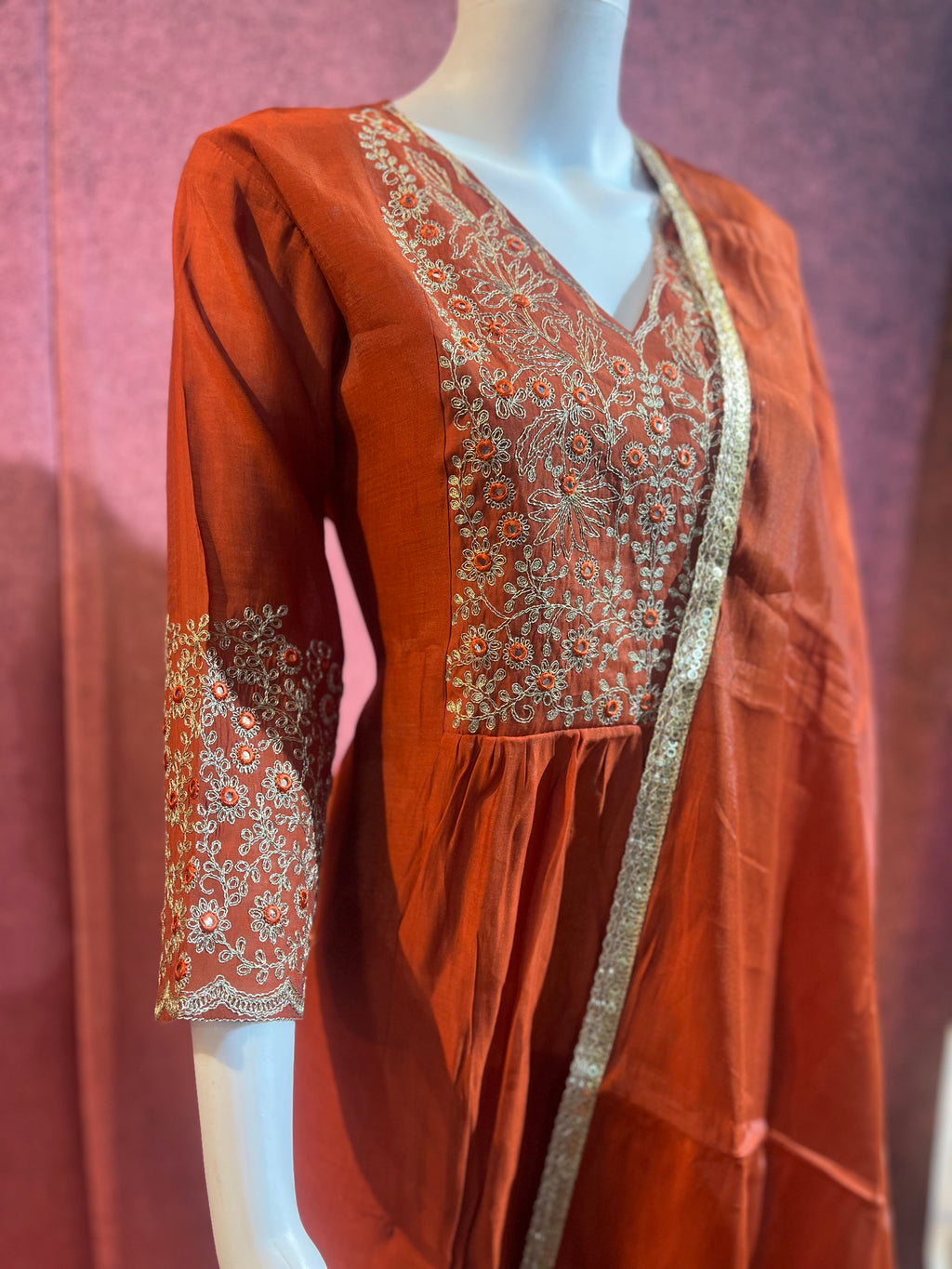 3 Piece Set Top Bottom Shawl | TBS002