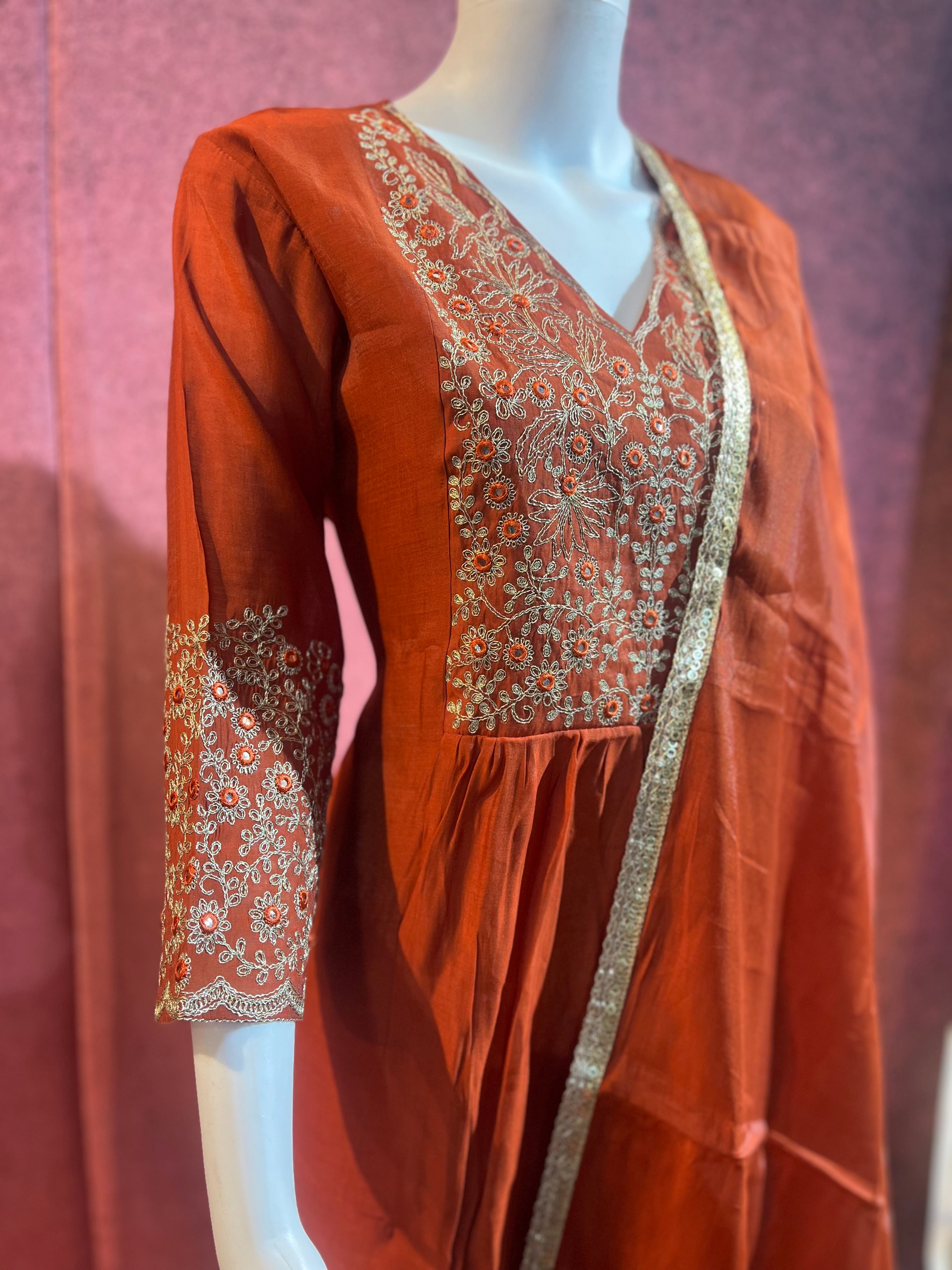3 Piece Set Top Bottom Shawl | TBS002