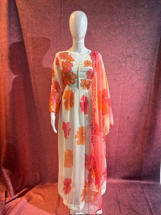 2 Piece Kurti with Shawl | KS002